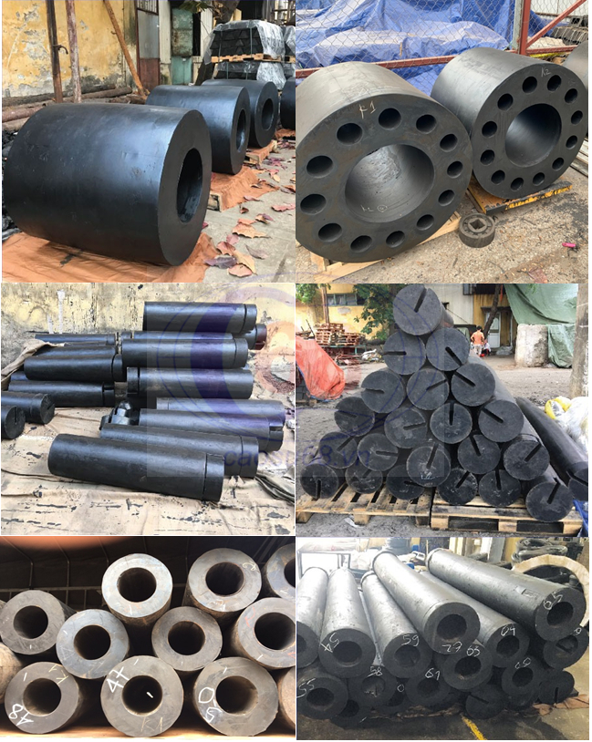 Đệm va cao su Trụ